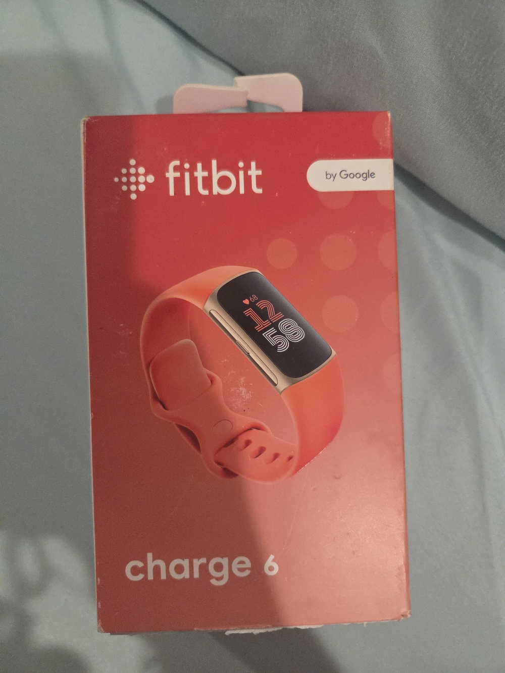 fitbit Charge 6 Coral/Peach Fitness Tracker